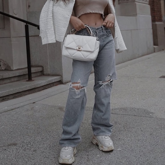 Grlfrnd Bella Low Rise Boyfriend Fairfax Jeans 27 new - Picture 2 of 7